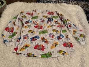 Walt Disney World Ink & Paint Collection Spirit Jersey AOP Characters Size Small